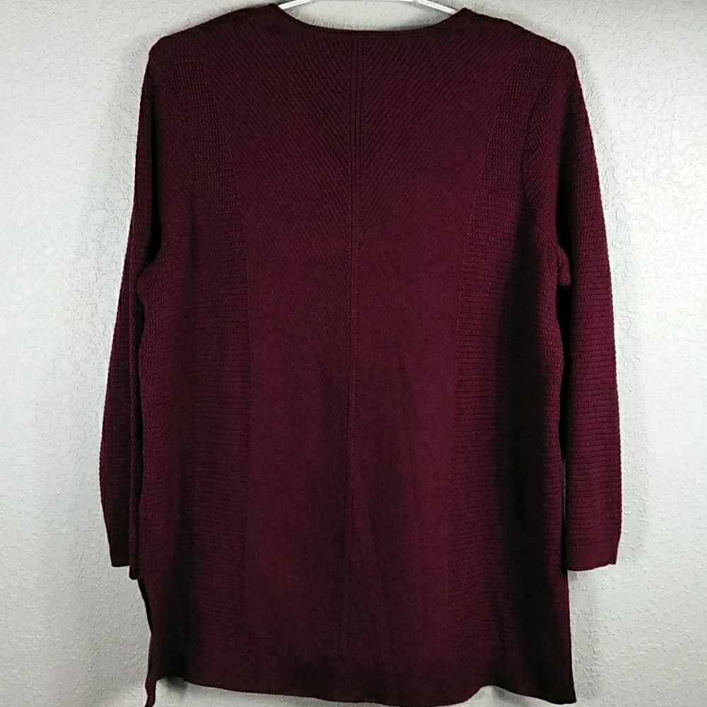 J. Jill Essential V-Neck Sweater Tunic - Picture 6 of 7